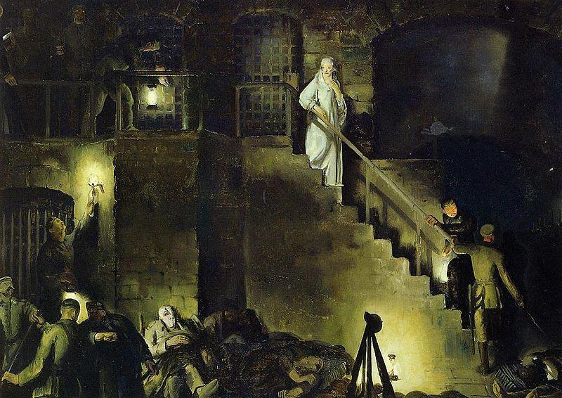 George Wesley Bellows Edith Cavell oil painting image